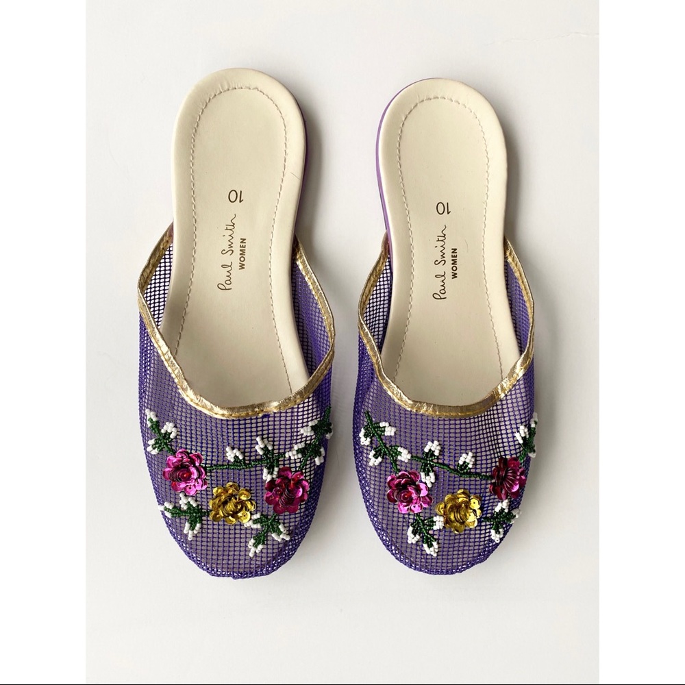 Paul Smith sequined slippers